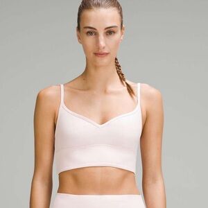 lululemon strawberry milkshake sweetheart align bra size 8 NWT